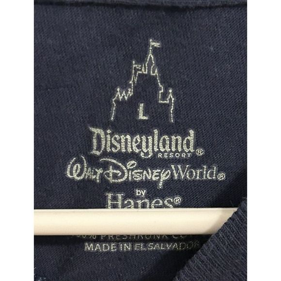 2010 Walt Disney World Souvenir T-shirt Navy Blue Sz Medium- Mickey Donald Goofy - Picture 5 of 9